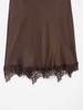 Summer Women's Sexy Spaghetti Strap Dress in Black/Brown