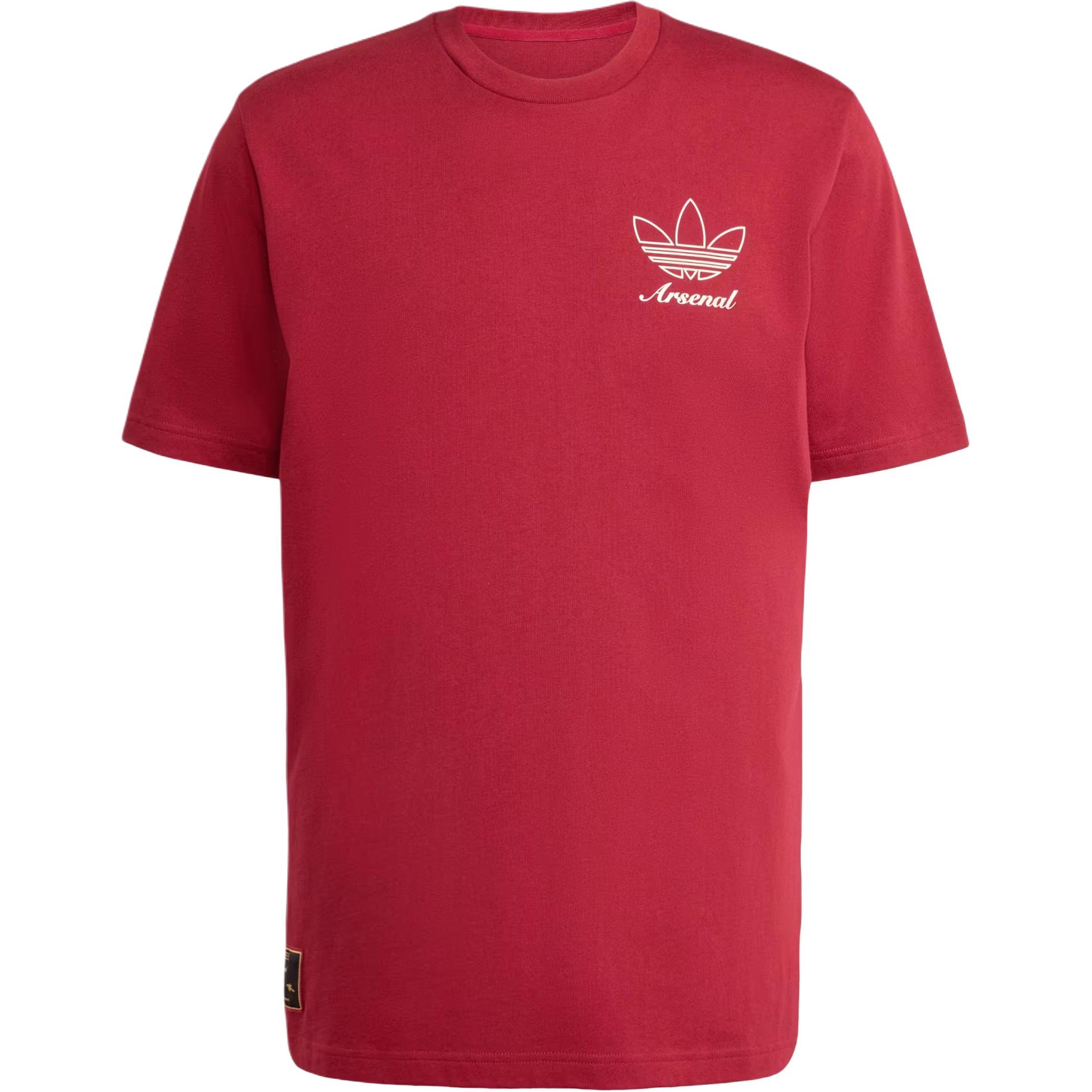 

Adidas Originals Terrace Arsenal Fashion Comfortable Soft Versatile Short Sleeve T-Shirt Men T-Shirts JM9414 2XL