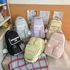 Schoolbag new schoolbag girl primary school students sweet girl travel backpack high quality junior high school students computer bag