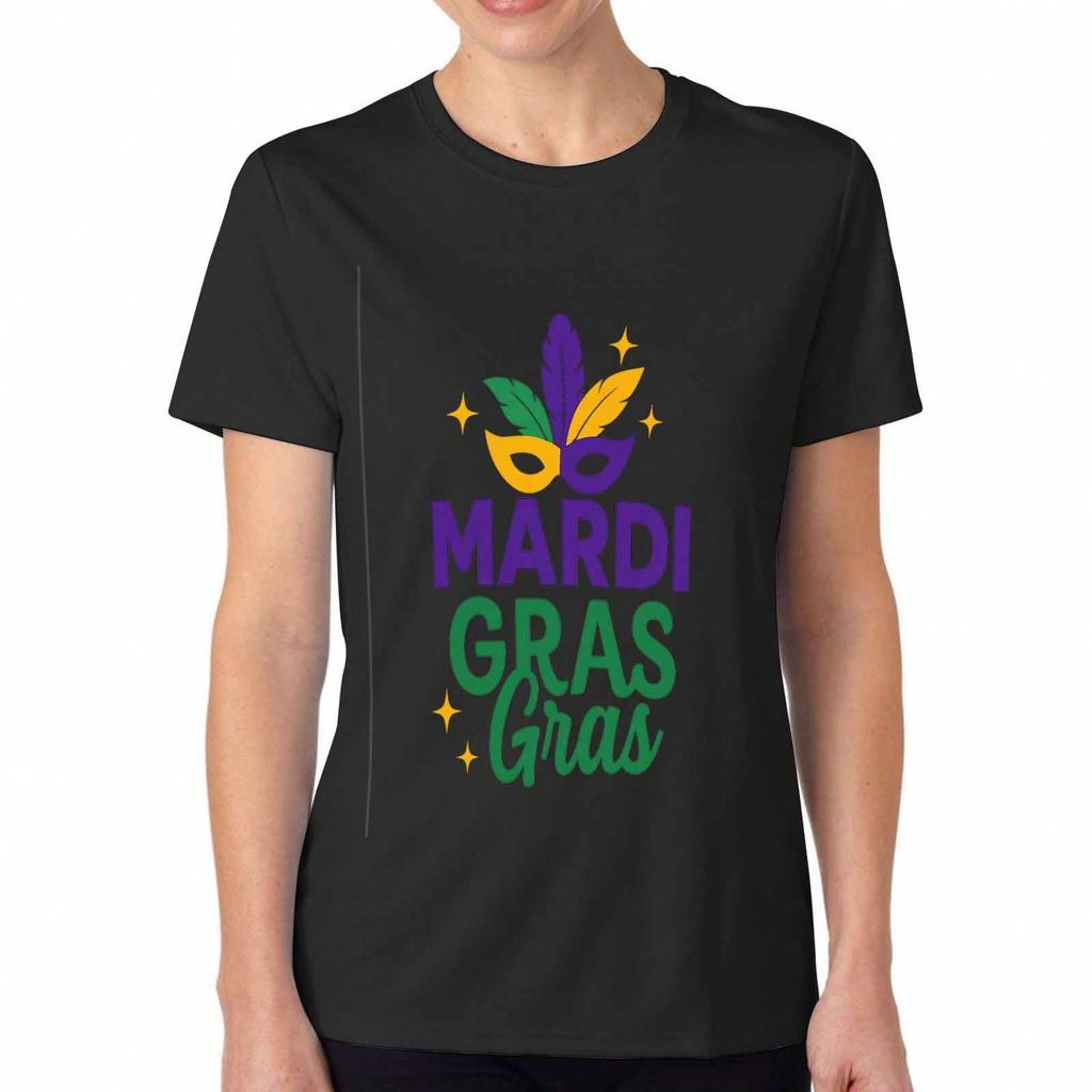 Mardi Gras Balloon Dog Unisex Cotton T Shirt,Pure Cotton Premium Print, Durable,Casual Fashion,Party Celebration, New Orleans Parade Style,Comfortable
