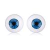 1Pair 20/22/24 Mm Realistic Half Round Hollow Back Fake Eyes Eyeballs Reborn Doll Baby DIY Mask Doll Bear Animal Making Doll Toy