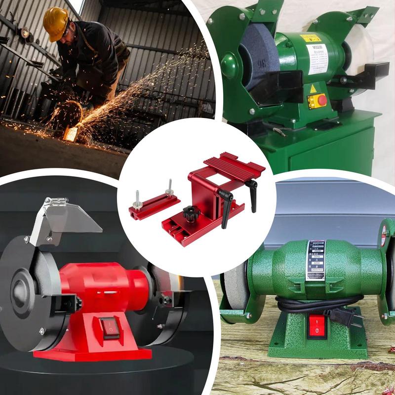 Woodworking Adjustable Replacement Tool Rest Sharpening Jig for 6/8 inch Bench Grinders & Knife Sharpener System Tool