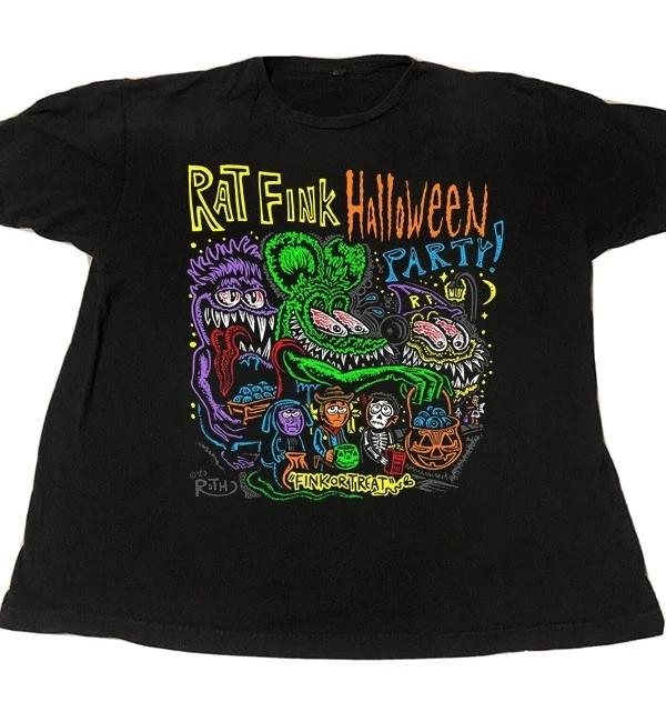 New Rat Fink Halloween Party Gift For Fans Unisex S-5XL Shirt SS1916 3XL