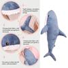 Stuffed Shark Toy Large Size Breathable Non-shedding Vibrant Stuffed Animal Cushion Toy for Sofa Decor