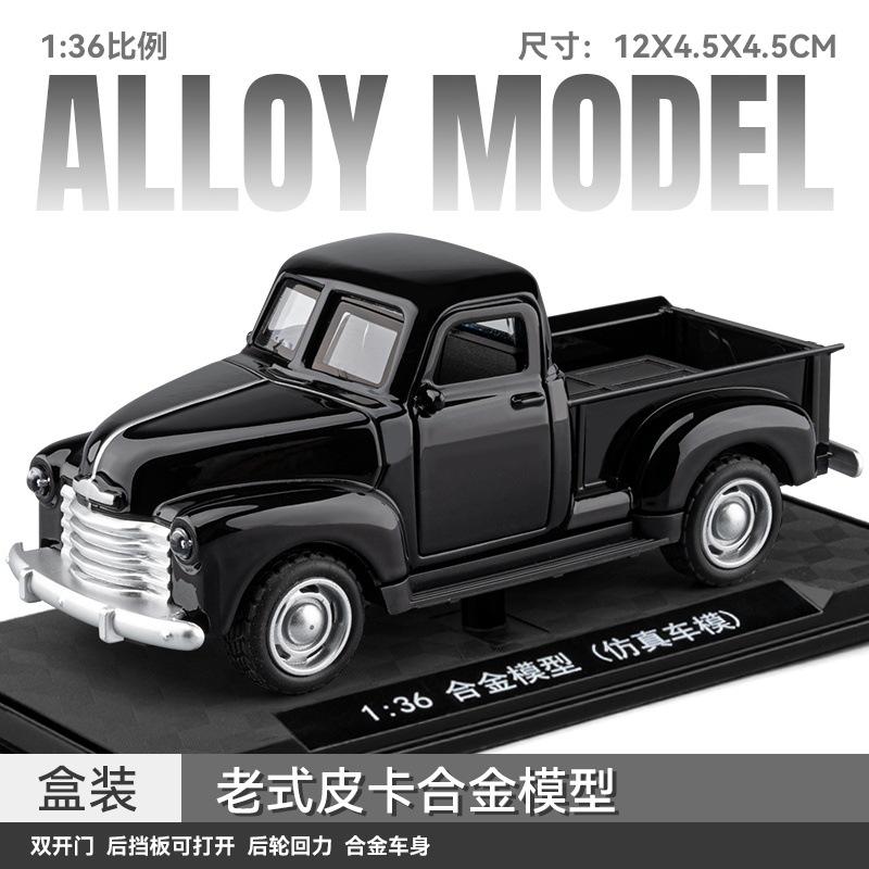 1:36 300Sl Hellcat Model Diecast Alloy Sports Car Sedan Car Old Style Pickup Truck Metal Toy Vehicle Collection Display