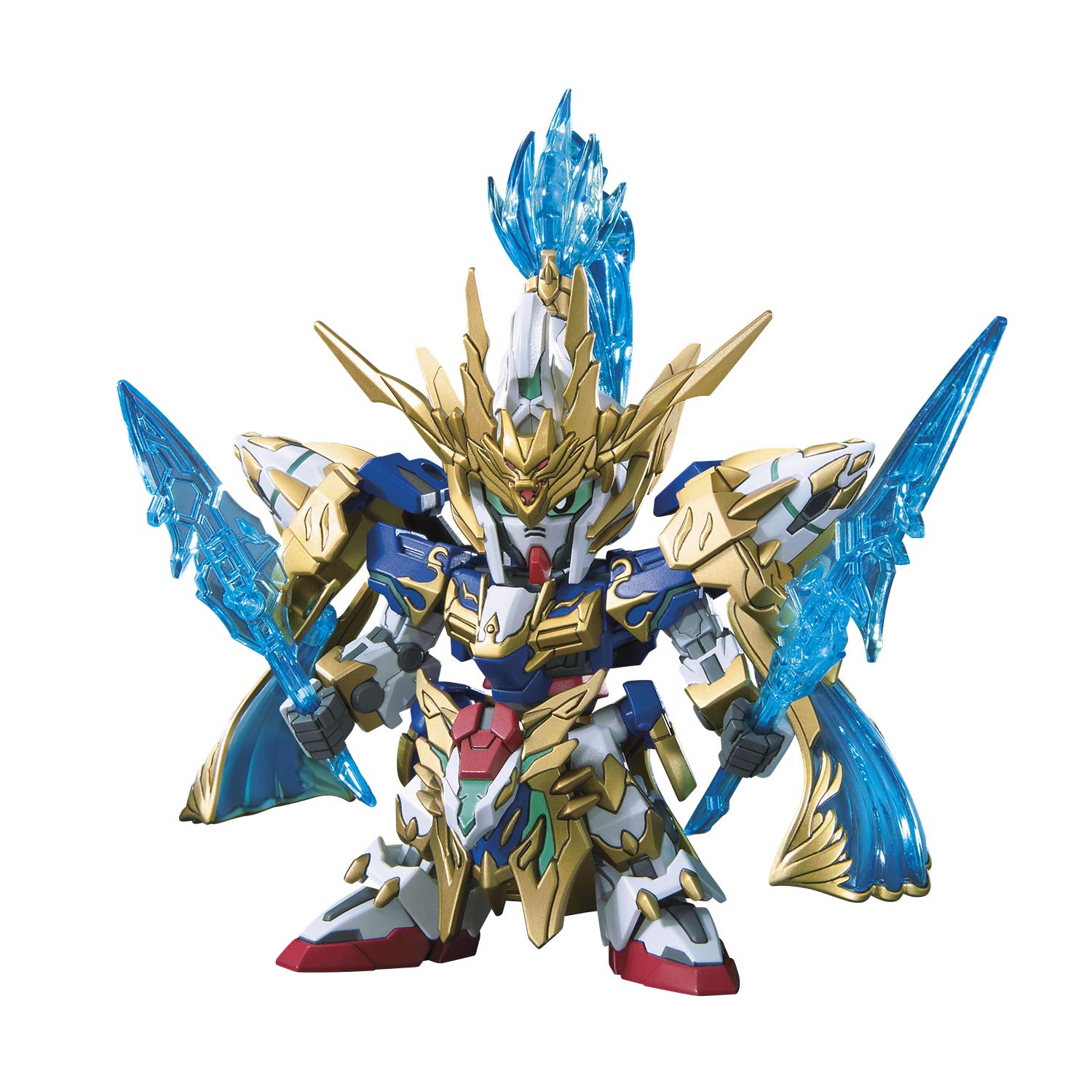 

SD Gundam Sangoku Soketsuden Zhao Yun 00 Gundam & Hekiryu Kaku Pre-Colored Plastic Model BAS5057609