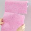 3Rolls 25x25cm Microfiber Solid Color Kitchen Cleaning Cloths Roll Non Greasy Dishwashing Cloth Scouring Pads Dish Drying Towel