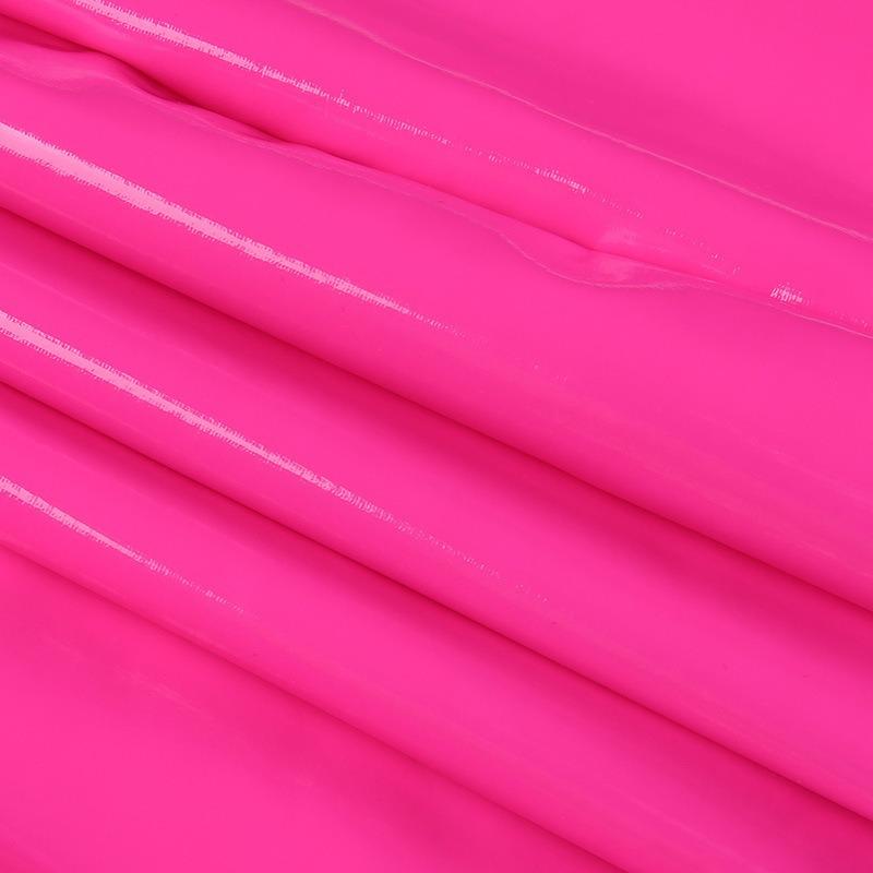 Dámská podzimní sexy prsatá PU kožená taška na zip bederní sukně Dámské krátké ohlávkové šaty