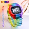 Electronic Watch Mixed Color Electroplating Multifunctional Outdoor Sports Student Alarm Clock Electronic Watch Waterproof Large Dial