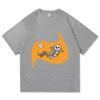 Vintage Lavé Délicieux dans le Donjon Donjon Meshi Laios Touden Falin Anime Imprimé T-shirt en Coton Hommes Femmes Tee Été Décontracté Mode Vêtements Hauts