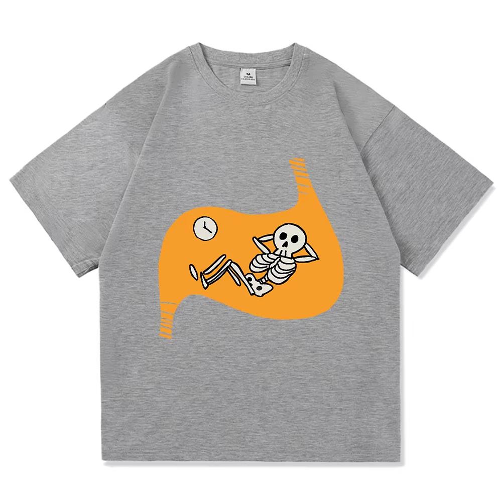 Vintage Lavé Délicieux dans le Donjon Donjon Meshi Laios Touden Falin Anime Imprimé T-shirt en Coton Hommes Femmes Tee Été Décontracté Mode Vêtements Hauts