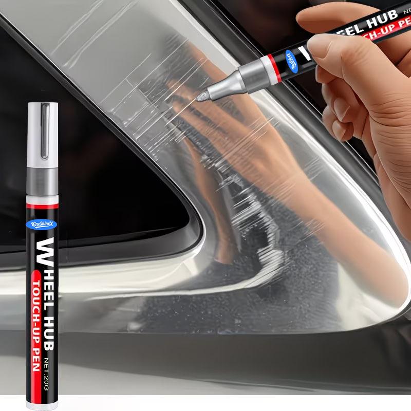 Pennarello Ritocco Riparazione Cromo Auto Emblema Metallico Rimuovi Graffi Mozzo Ruota Antiruggine Marker Cromatura Strumento di Ripristino Auto