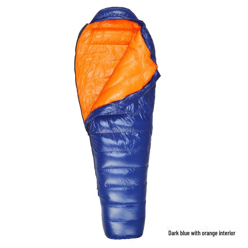 Ultra-light Four Seasons Adult Duck Down Sleeping Bag for Camping and Mountaineering