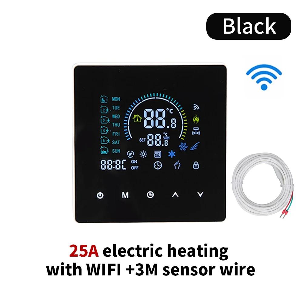 Smart WiFi Floor Heating Thermostat with LCD Display Energy - Saving for Smart Home Tuya Compatibility Emperature Control System