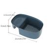 1pc Kitchen Strainer Basket Multifunctional Sink Hanging Drain Food Residue Filter Storage Basket for Vegetable Fruit Leftover