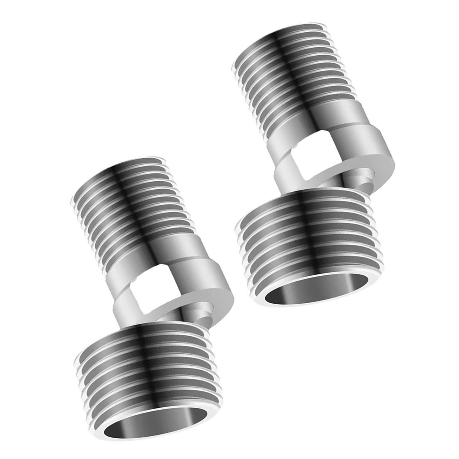 

Адаптер для душевого смесителя из нержавеющей стали, регулируемый на 360 градусов, угловое изогнутое основание, удлиненный угловой душевой угол A