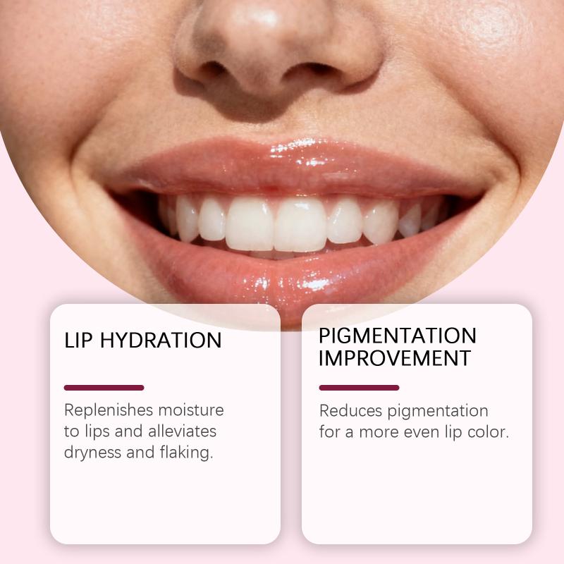 Sun Protective Lip Balm Spf50+ Nourishing Beetroot Brightening Ceramide Kojic Acid Moisturizing Fade Lip Lines Lipstick For Lips