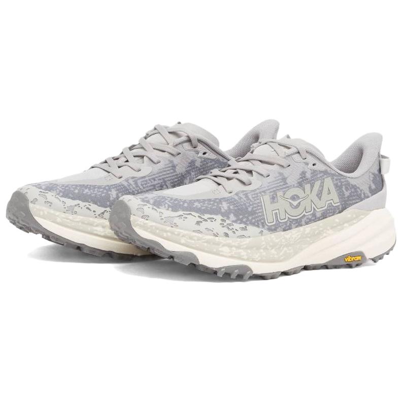 HOKA Speedgoat 6 Stellar Grey Men Sneakers Alabaster 1147791-SYLB