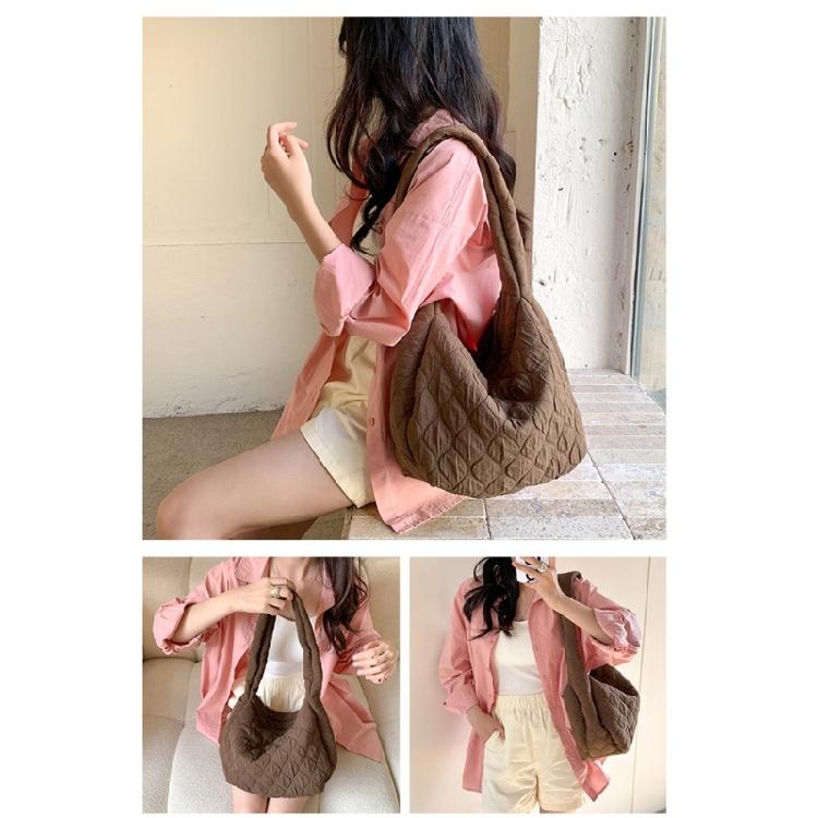 Shoulder Bag Versatile Travel Bag for Women Girl Nylon Shopping Bag