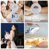 Rechargeable Magnetic Flexible LED Ring Light 40 LEDs Adjustable Color Temp 3000-6500K Wide Angle Selfie Stick for Mobile Phone