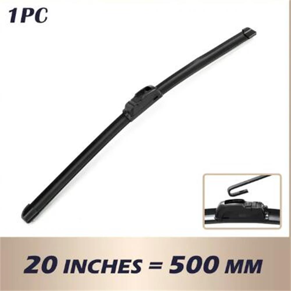 Universal U-type Car Wiper Blades Soft Rubber Windscreen Wipers Auto Windshield 14" 16" 17" 18" 19" 20" 21" 22" 24" 26" Fit Hook