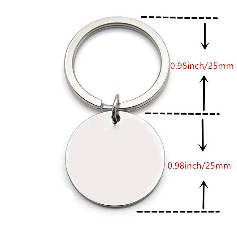 Moderner Edelstahl-Schlüsselanhänger mit Lebensbaum-Design, perfekt zum Verschenken