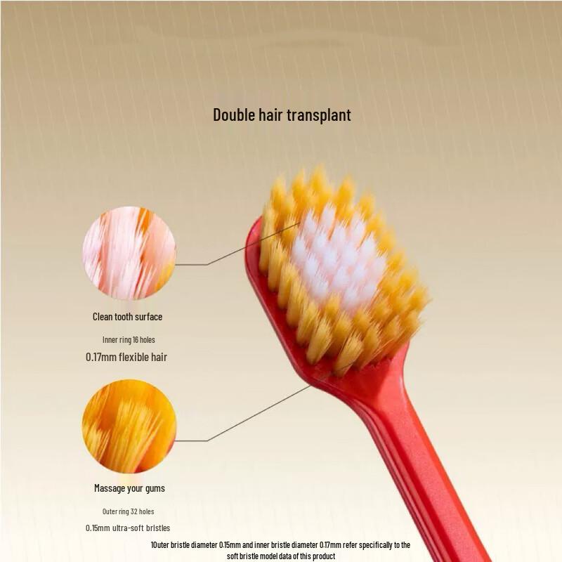 Ebisu Pro 48-Hole Wide Head Toothbrush