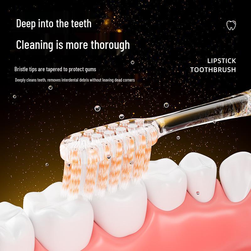 Korea Dake C-end Soft Bristle Lipstick-Style Portable Adult Toothbrush