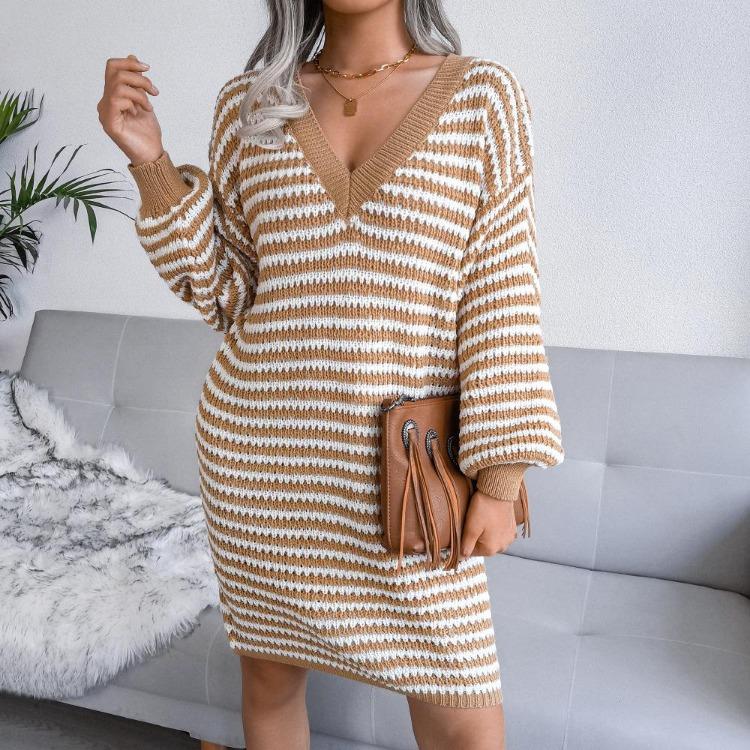 Women's Spring High Waist Pleated Dress Short Sleeve O Neck Knee Length Solid Color Butterfly Print