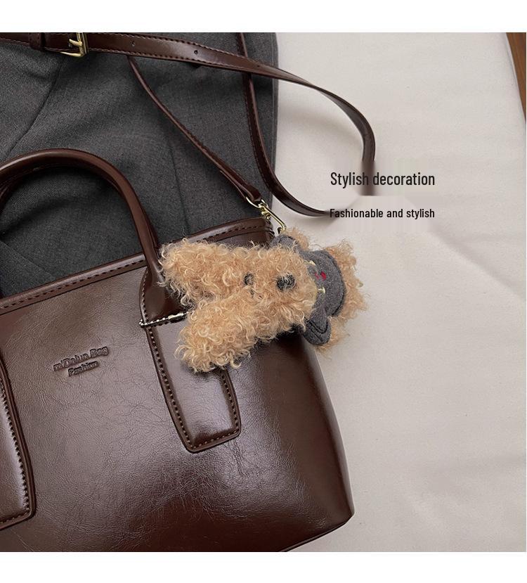 2025 Retro Texture Small Women's Mori Style Shoulder & Crossbody Bag - Autumn/Winter Fashion Bucket Handbag