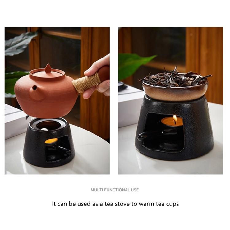 Stylish Ceramics Essential Oil Burners with Bowl and Tealight Candle Spoon for Aromatherapies and Relaxation Room Decors
