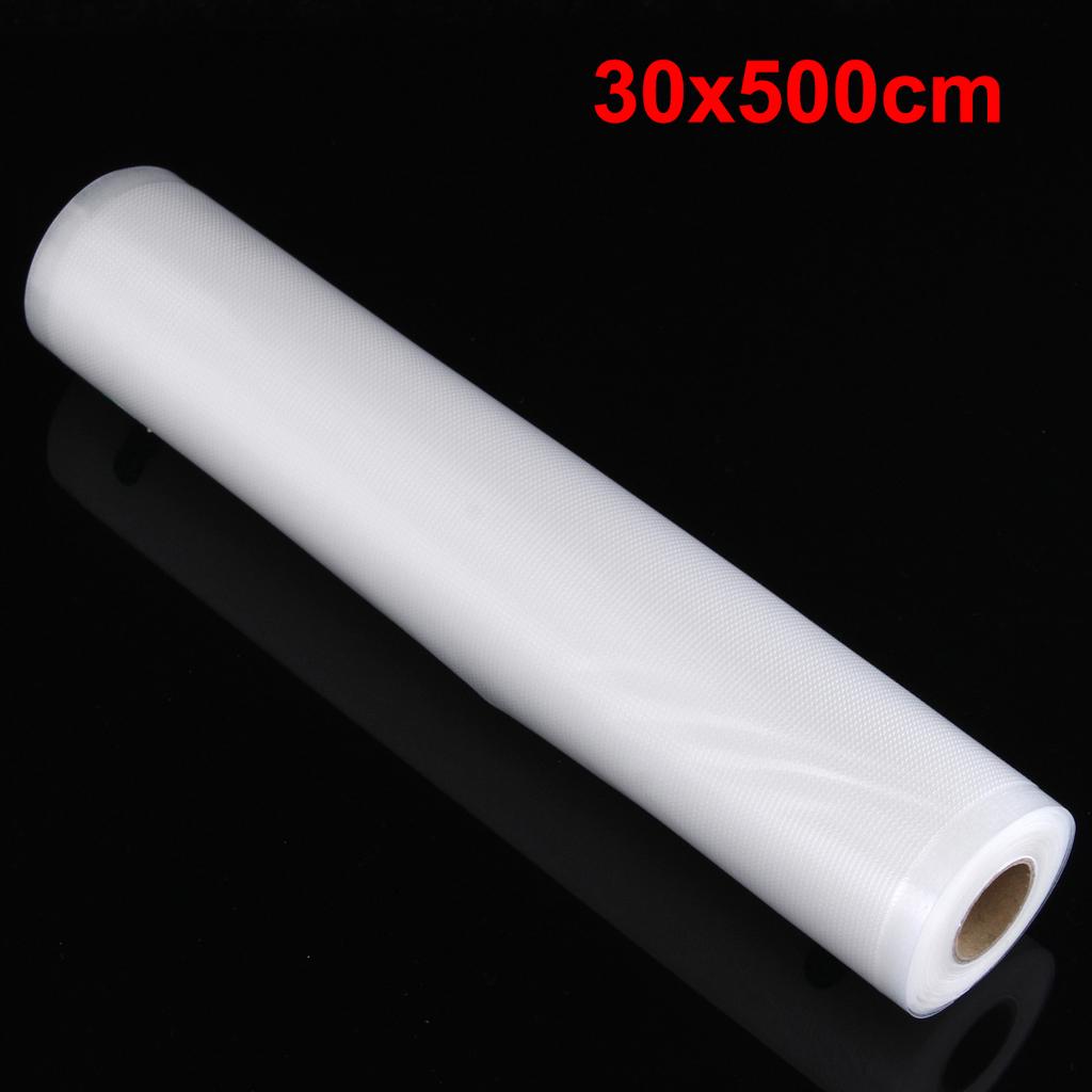 Buy Kitchen Single Side Storage Food Saver Reusable Rolls PA Smooth Food Saver Bag Grain Vacuum