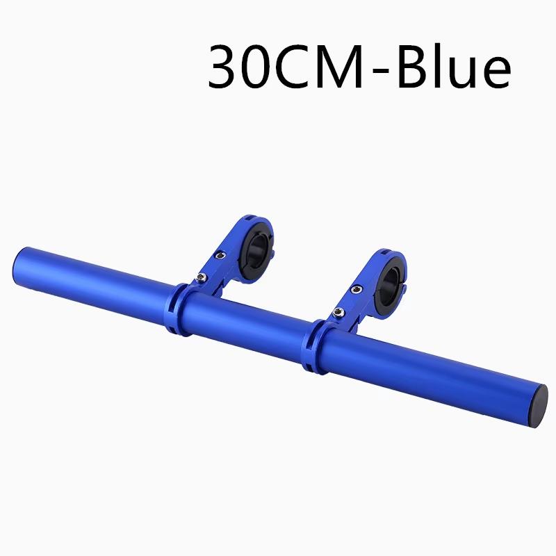 Soporte extendido para manillar de bicicleta de 10/20/30 cm, soporte para faro de bicicleta de montaña, barra extendida, piezas para portaequipajes