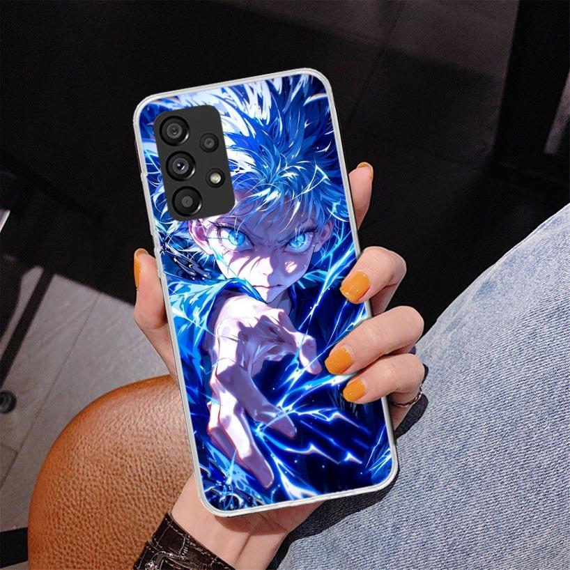 Huner X-Hunters Killua Phnoe Case for Samsung Galaxy A17 A37 A57 A16 A26 A36 A56 A15 A14 A13 A55 A54 A53 A35 A34 A33 A25 A24 A23