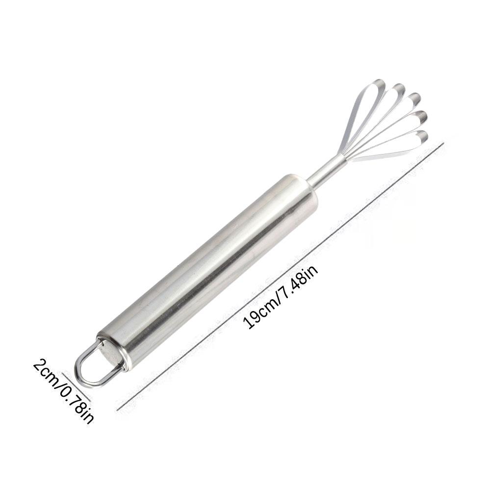 Coconut Grater Stainless Steel Knife Multi-Purpose Kitchen Vegetable Melon Fruit Meat Removal Scraper Scraping Fish Scale Tool