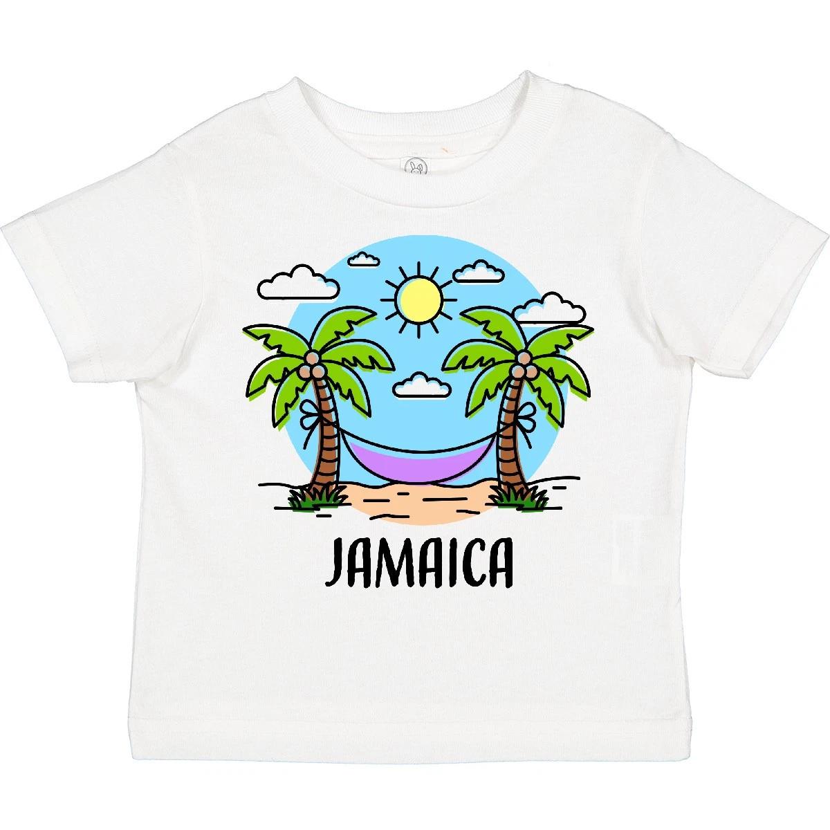 Inktastic Summer Vacation In Jamaica Toddler T-Shirt Caribbean Spring Break Palm 140