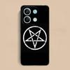 Aesthetic Pentagram Phone Case for Xiaomi Redmi Note 14 13 12 11 S Pro Plus 4G 5G Soft TPU Shockproof Cover