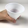 Disposable Plastic Cups, 50-Pack, Insert Type, for Retail Use