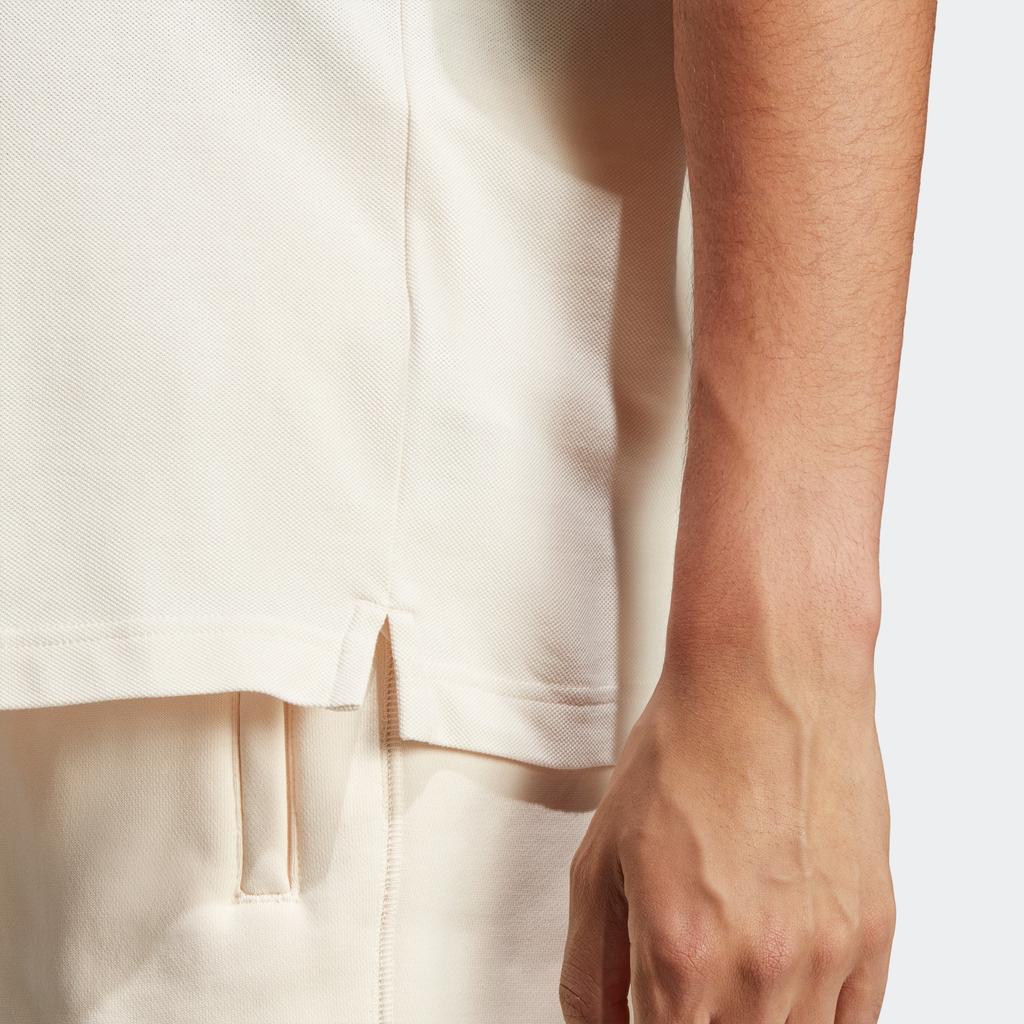adidas Premium Essentials Polo Shirt 'Beige' Men's HR2979