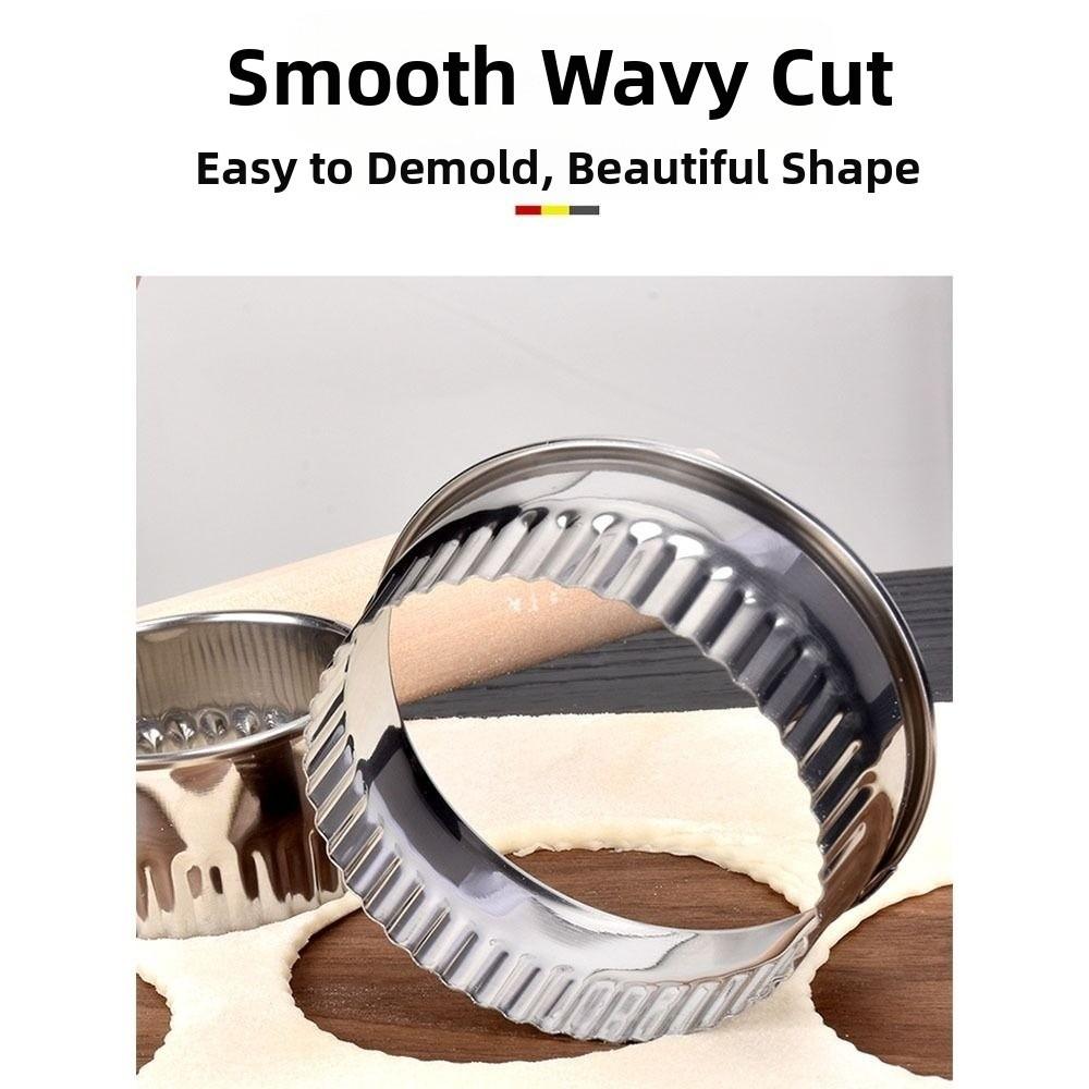 11Pcs DIY Biscuit Mold Stainless Steel Cookie Cutter Baking Pastry Mold  for Home Kitchen Bakery