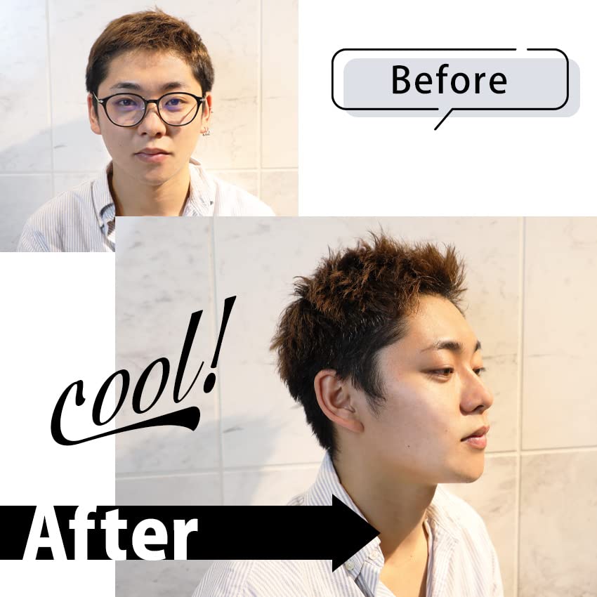 Popuco Hair Iron: Create volume and twisted hair every day! Easily style your hair with this one iron! Hair Iron, Curling Iron (White)