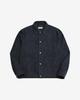 Sortie Type-2 Linen Trucker Jacket (Navy)