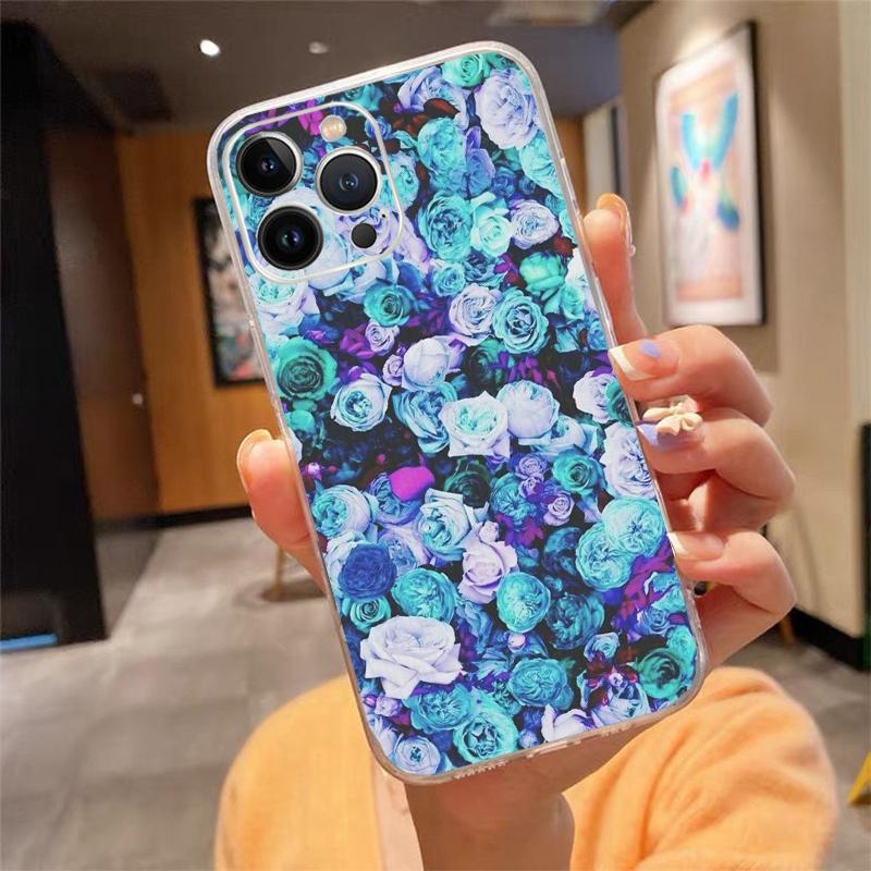 Phone Case For Iphone 17ProMax Air 16 15 14 13 Pro Max 15 16 Pro 15Plus Beautiful Flower Rose
