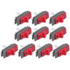 10Pcs On Off Stop Switch for Husqvarna 137 142 36 41 42 136 50 51 55 61 141 266 268 272 281 288