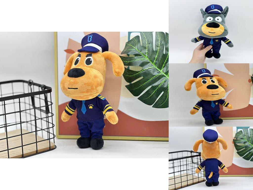 Sheriff Labrador Plush Toy Soft Stuffed Animal For Boys And Girls