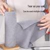 Superfine Fiber Kitchen Hand-Tearable Wipes: Reusable Household Cleaning Cloths for Dry & Wet Use