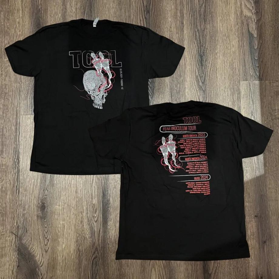 

Tool – Adam Doodle Tool Band TShirt Phoenix AZ 2024 Tour 5XL Unisex T-Shirt S