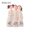 Great Friend Friendship Prayer Angel Girl Resin Decoration Sculpture Garden Flower Fairy Crafts