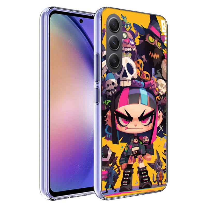 

Graffiti Art Colorful Princess Girl Phone Case for Samsung A17 A37 A57 A07 A16 A26 A36 A56 A06 A02S A12 A22 A32 A52S A04S A14 A2 Samsung A52S 5G