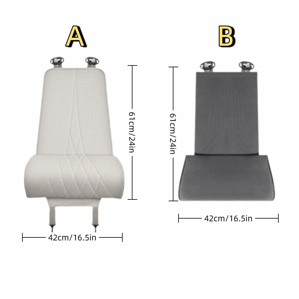 Leather Seat Extender Leg Cushion Memory Foam Seat Cushion New Car Seat Leg Support Pad  Long Drive